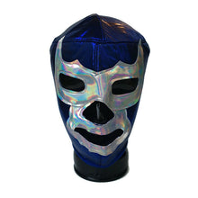 Load image into Gallery viewer, Handmade Mexican Lucha Libre Wrestling Mask - Blue Demon Mascara - Adult
