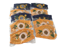 Load image into Gallery viewer, 10 Pack of Handmade Embroidered Mexican Fabric Face Masks
