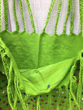 Load image into Gallery viewer, Handmade Hand Woven Cotton Rainbow Striped Mexican Tote Bag - Bolsa Telar Rayas
